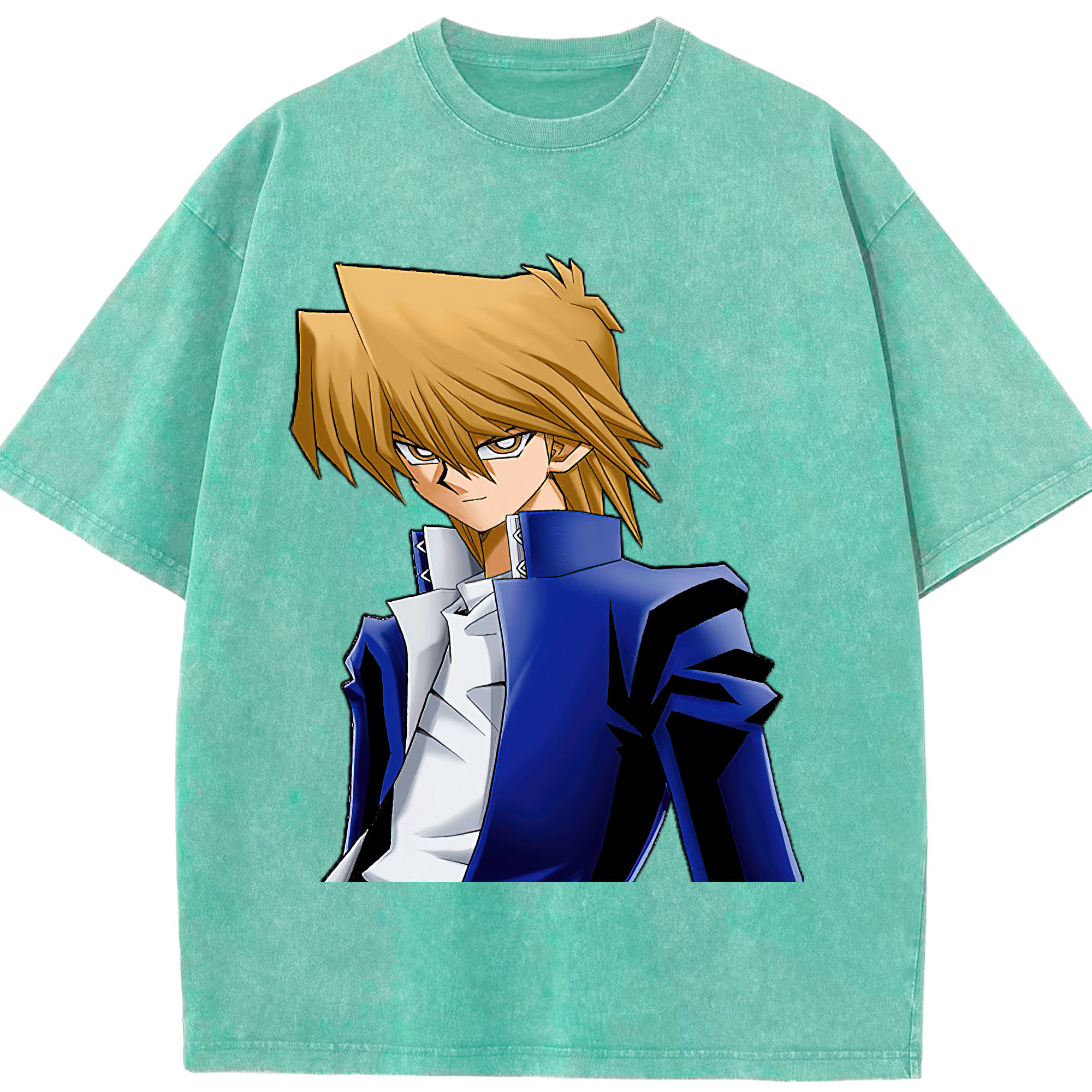 （画像用） 遊☆戯☆王 Yu-Gi-Oh! 綿100% ヴィンテージ風 半袖Tシャツ（フロントプリント）